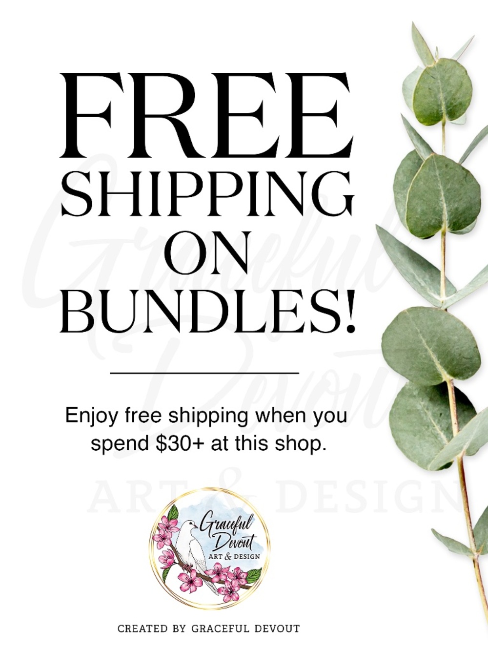 Free Shipping on Bundles! ♥️